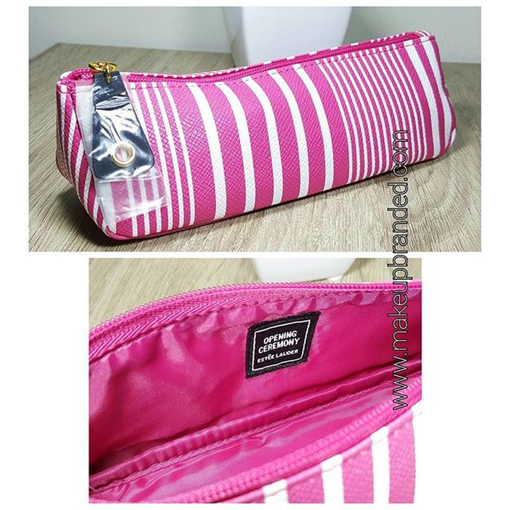 Estee Lauder Stripe Pouch