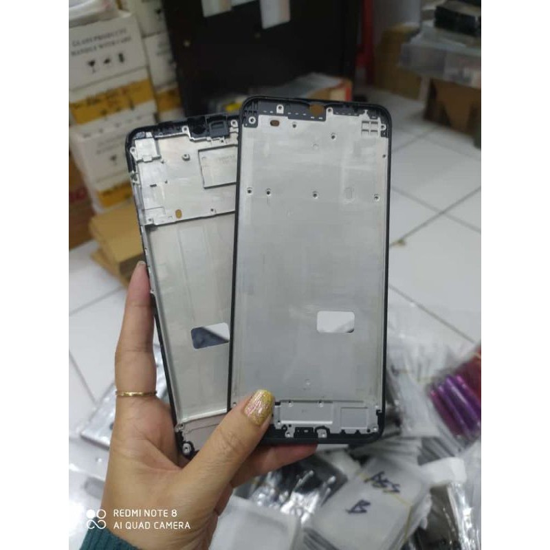 Frame LCD Tulang tatakan Mesin Oppo A92 Original Indo bazel Plate Tulang Kesing Oppo A92