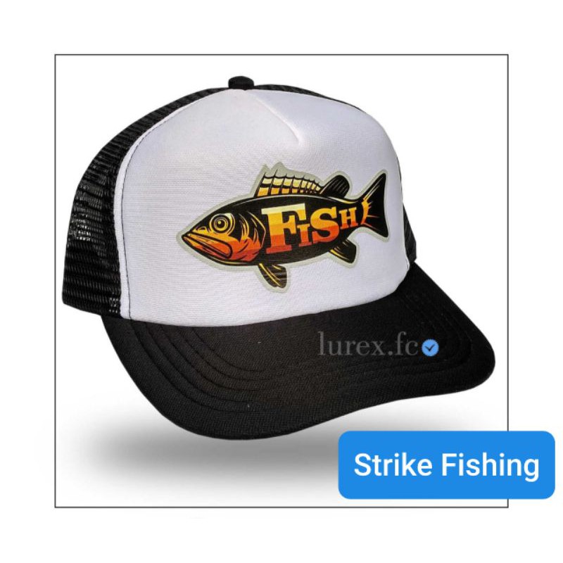 Topi mancing logo ikan/Fish