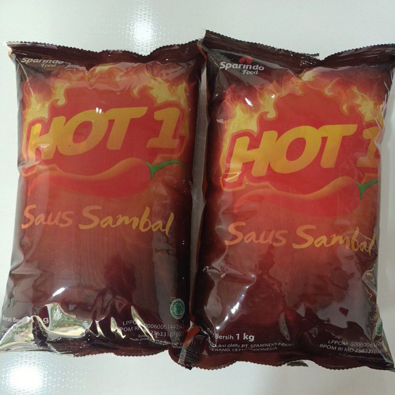 

HOT 1 Saus sambal 1kg