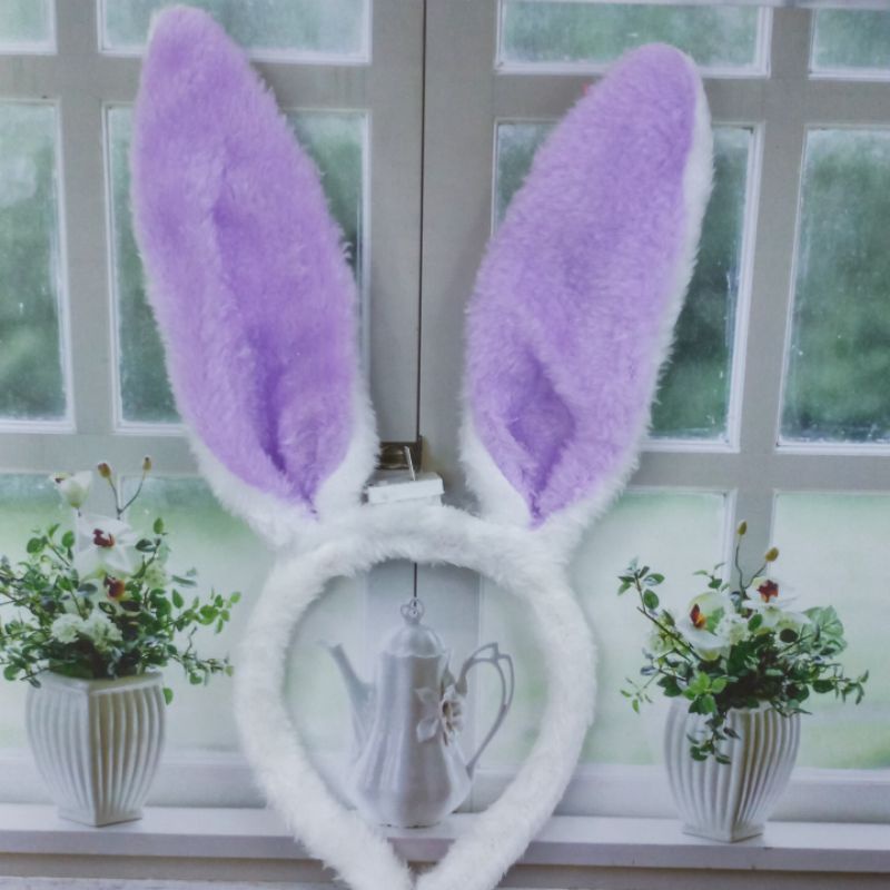 Bunny Kelinci Led Bando Pesta Ulang Tahun Baru