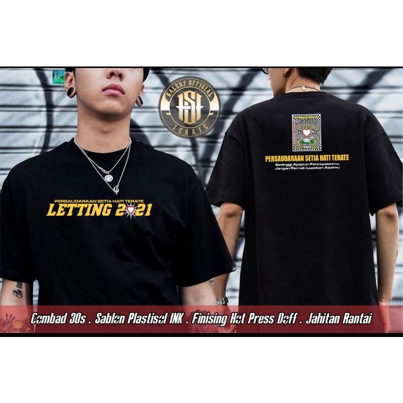 KAOS PSHT LETING 2021 BISA REQUEST LETTING CUSTOM