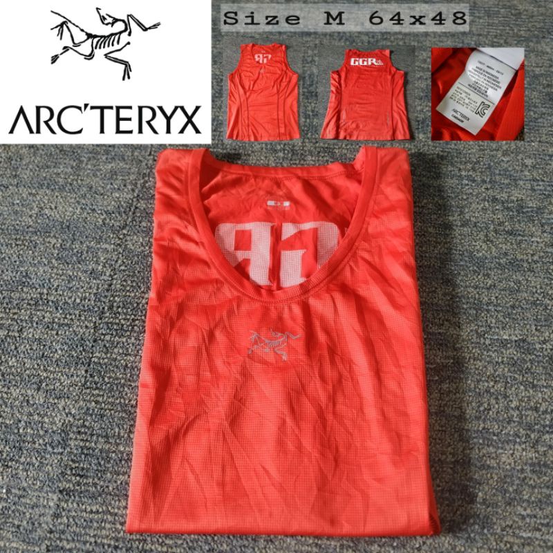 arcteryx original kaos baselayer singlet running hiking cycling gunung base layer quickdry