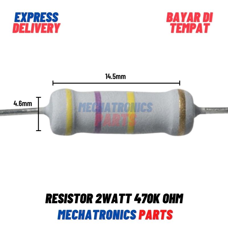 [PAS-9256] RESISTOR 2WATT 470KOHM