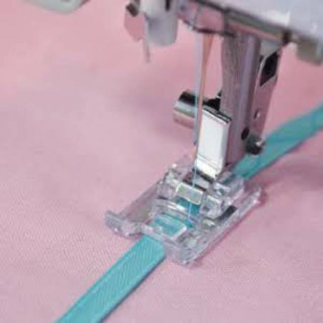 Sepatu Jahit Kaos / Satin - Satin Stitch Foot Freya untuk mesin jahit portable