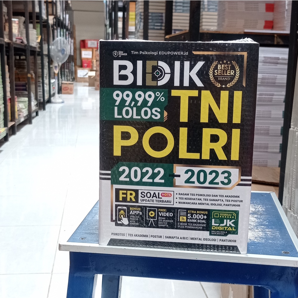 Buku TNI POLRI 2022-2023 BIDIK 99,99% LOLOS TNI POLRI 2022-2023