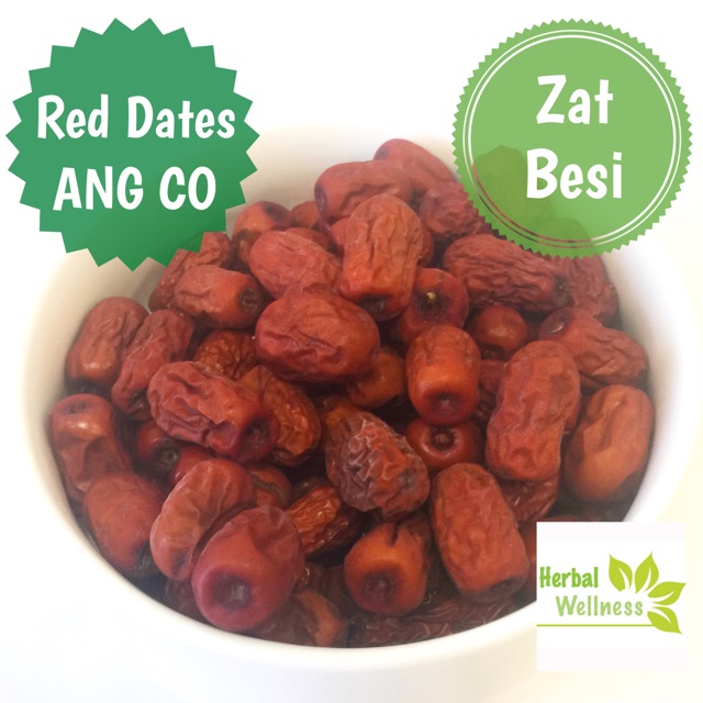 

Ang Co (Red Dates) 1/2kg 500gr - Kurma Merah Hong Zao Angco