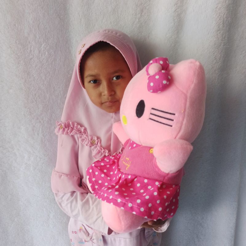 boneka hello Kitty Polkadot TANGGUNG