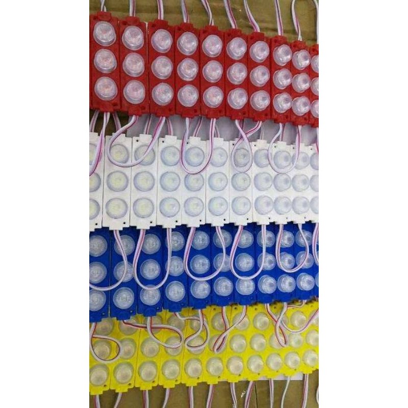 lampu led 3 mata 24volt