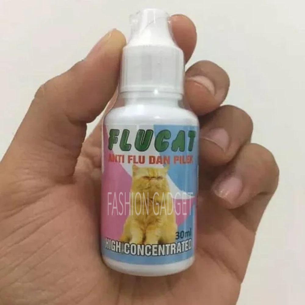 FLUCAT 30 ML Obat Kucing Sakit Anti Flu dan Pilek Untuk Kucing Obat Flu Kucing Obat Kucing Pilek