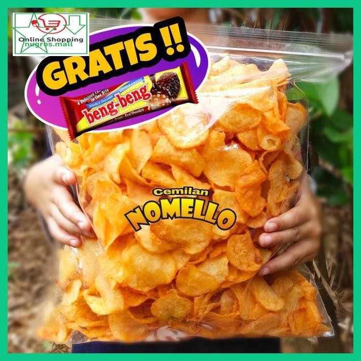 

U79Iytut- Super Hemat !! Keripik Kentang Home Made 500Gr Aneka Rasa - Barbeque Ae5Wrf4-