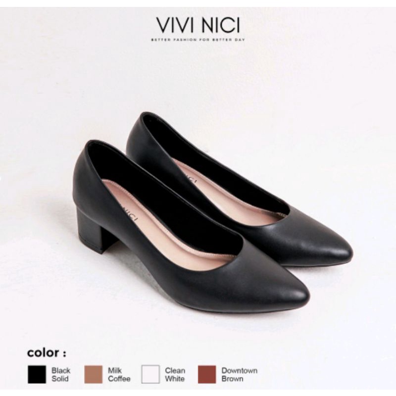 Pantofel/Heels/sepatu kerja Wanita by Vivi Nici