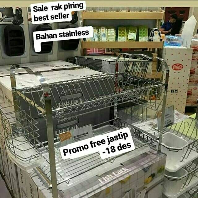 Rak piring stainless informa