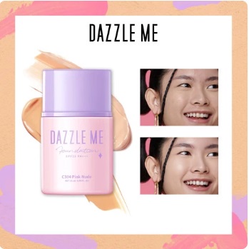 DAZZLE ME Day by Day Foundation  -Full Coverage Oil control Long Lasting Makeup SPF 25 PA+++