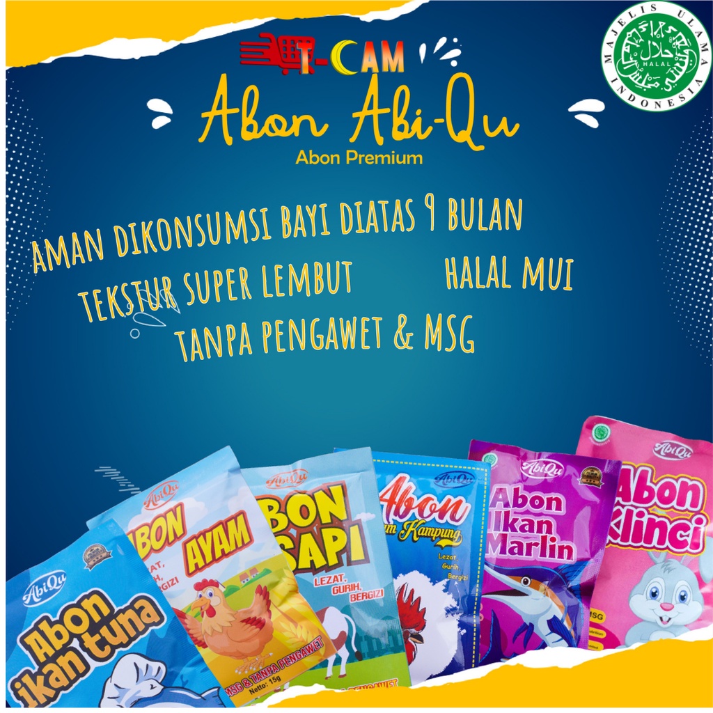 

Abon Sapi/ Abon Tuna/ Abon Marlin/ Abon Lele/ Abon ayam/ Abon ayam kampung Abon abiqu Asli Tekstur lembut tanpa pengawet dan MSG Kualitas Premium