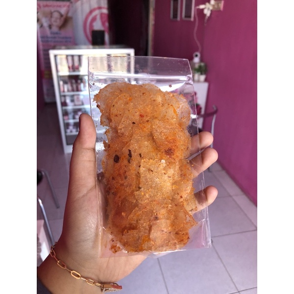 

keripik kaca bulat