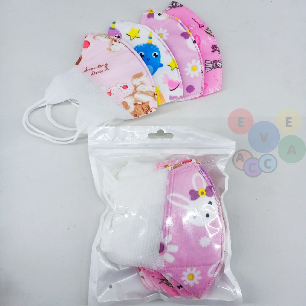 Masker duckbill anak motif / Masker duckbill anak karakter / Duckbill anak motif /duckbill anak 3ply