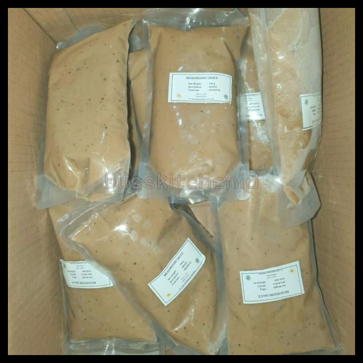 

TERBARUU!! Mushroom Sauce / Saus Jamur / Saus Mushroom 500gr PROMO