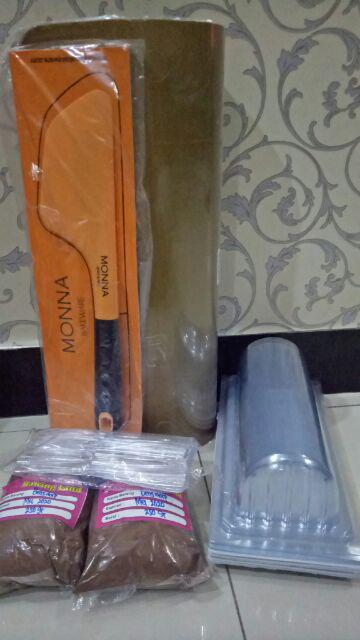 Box Bolu Gulung 24cm Putih Per 10