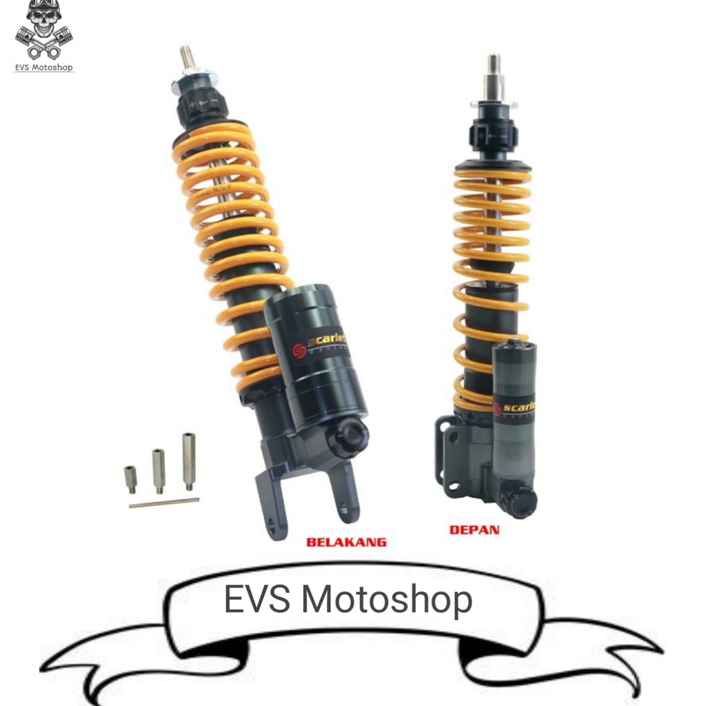 Shockbreaker skok shock Vespa classic Excel Px Klasik Scarlet no Ohlins