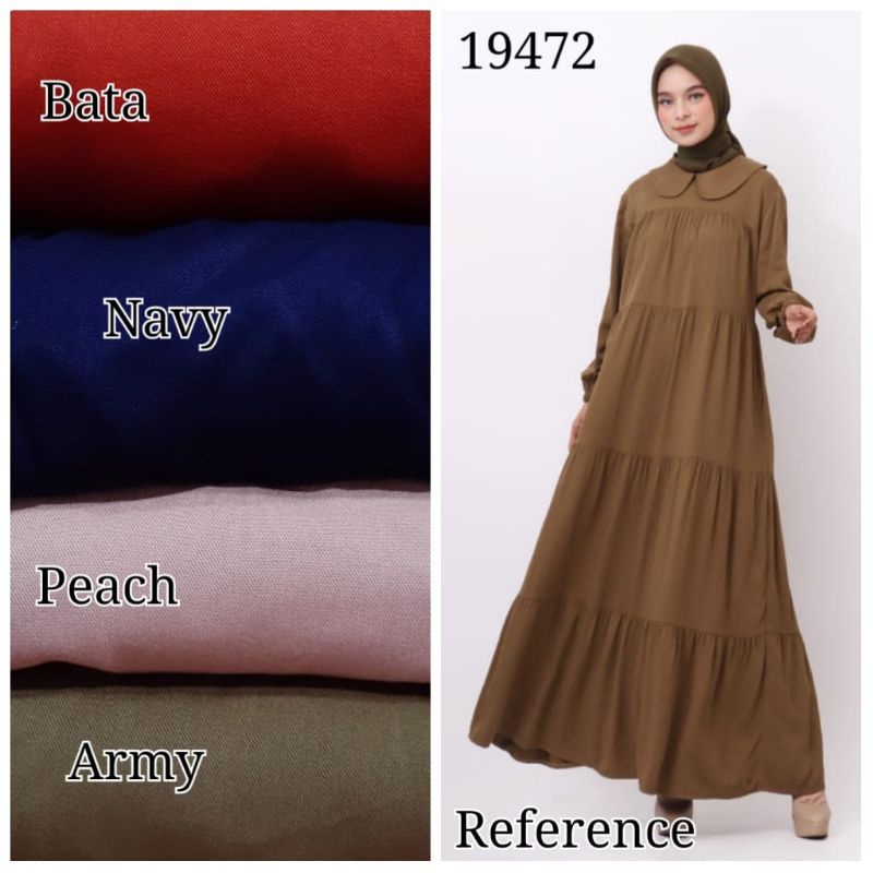 Dinda gamis/Dinda long dress/gamis simpel mewah/gamis kondangan/gamis import premium