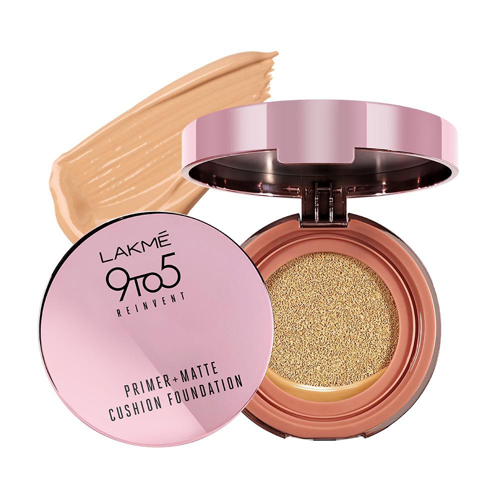 Lakme  9to5 Primer + matte Cushion Foundation