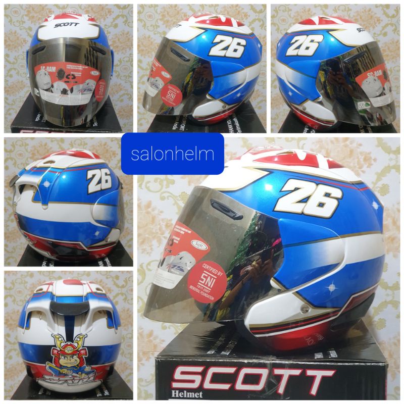 HELM SCOTT RAM 4 PEDROSA SAMURAI