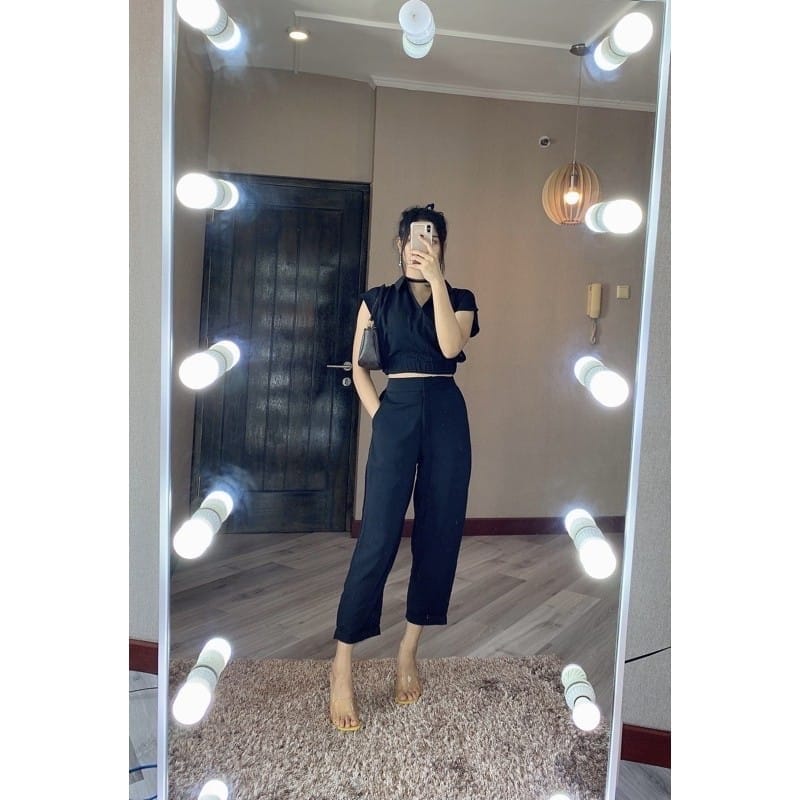 BF.ID - BISA COD / Setelan Celeste / Setelan Fashion /Setelan kekinian / Setelan polos 2IN