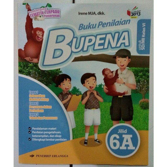 

❤BISA COD❤ Bupena 6A untuk SD kelas 6 K13N