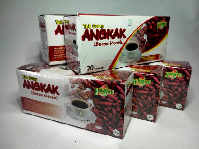 GROSIR Teh celup angkak,teh herbal,obat penurun kolesterol,obat pengontrol sel kanker