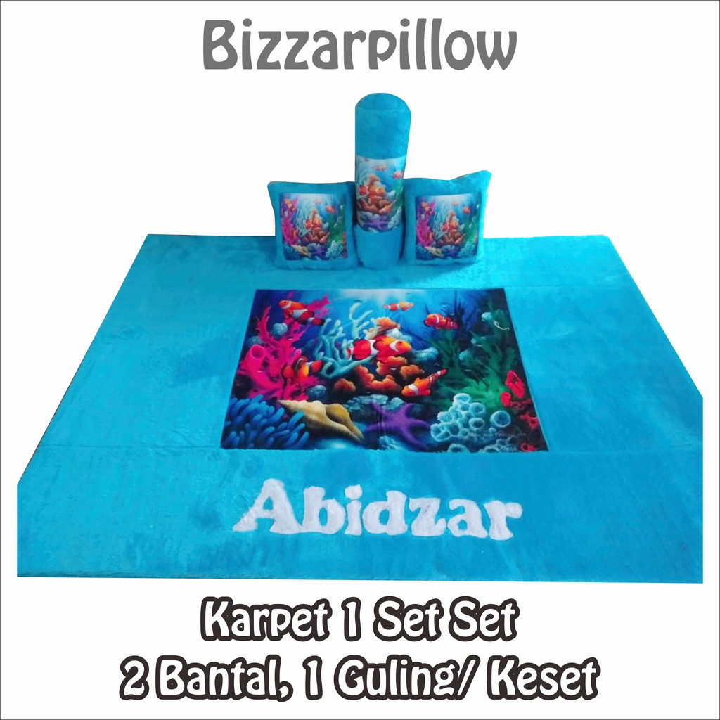 Bizzarpillow Karpet Bulu Rasfur 1 Set 150 x 200 x 5 BZ288