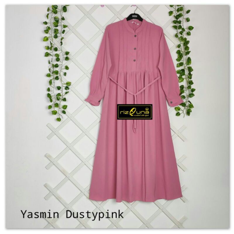 Gamis Wolfis Yasmin Rizquna Hijab size M L