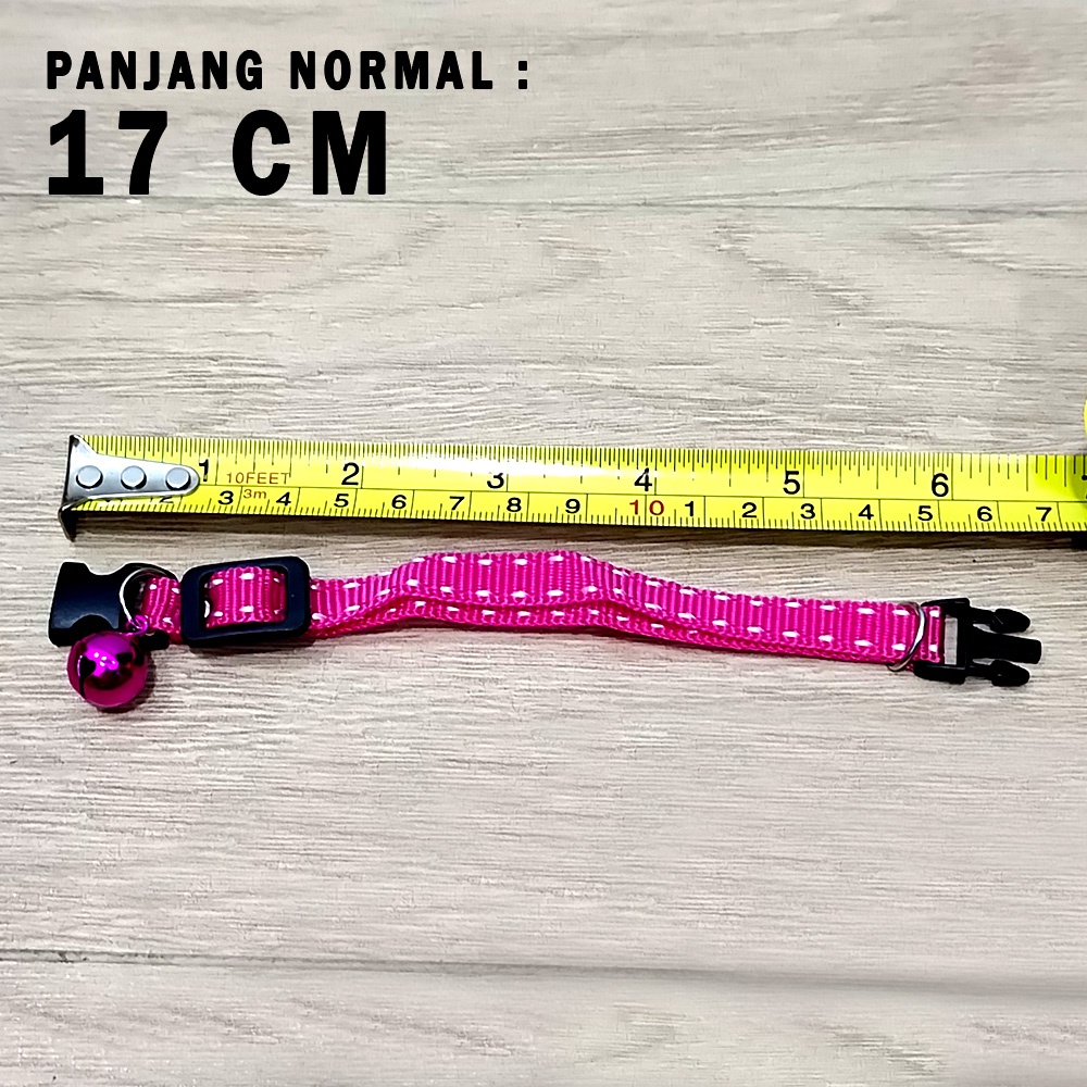 KALUNG KUCING / KELINCI / ANJING LONCENG 14 MM MURAH DAN TEBAL