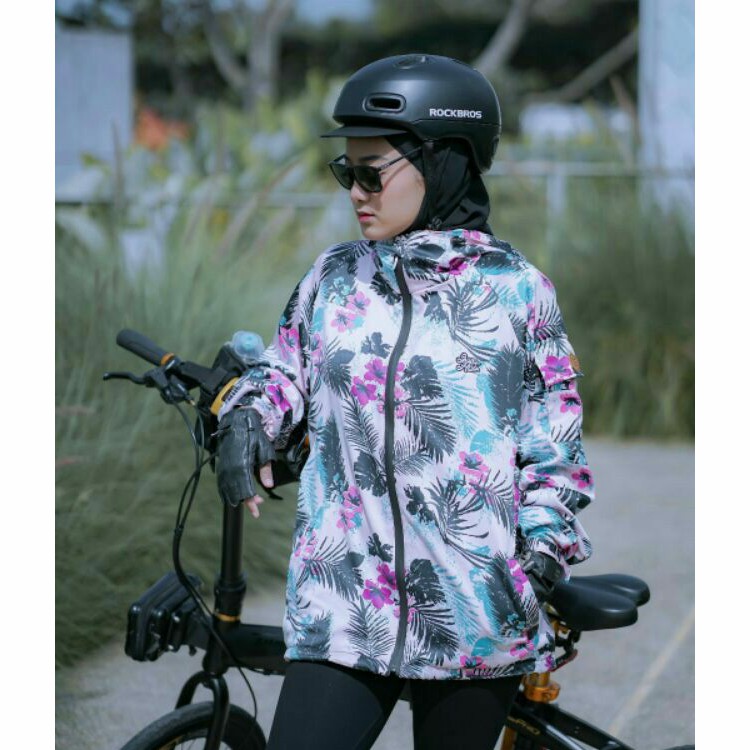 Jaket Waterpoof Salviohexia Girls Jaket Parasut Jaket Outdoor Unisex