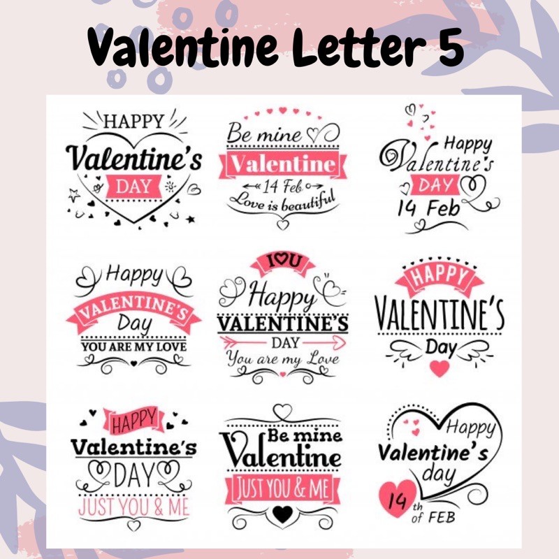 Sticker Valentine Day aesthetic stiker tumblr estetik