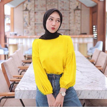 LFF LUCY TOP BLOUSE TANGAN BALON