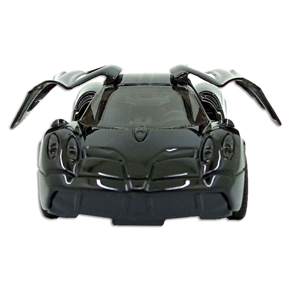 Toy Addict Pagan1 Huayra Sport Car Hitam Diecast Mainan Mobil Balap