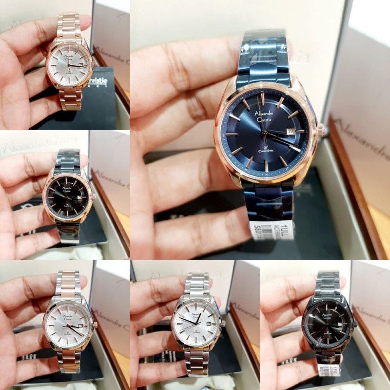 ALEXANDRE CHRISTIE AC 8648 JAM WANITA ORIGINAL