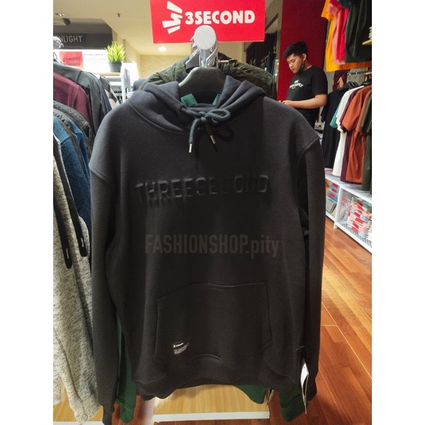 [100% ORIGINAL] HOODIE COWOK IMBOST 3SECOND NEW ARRIVAL WARNA HITAM HIJAU MAROON ABU
