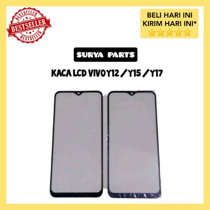 KACA LCD KACA DEPAN VIVO Y12 Y15 Y17 ORIGINAL
