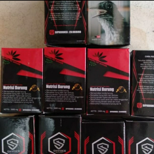 OXI VOICE VITAMIN PENAMBAH POWER SUARA BURUNG ORIGINAL