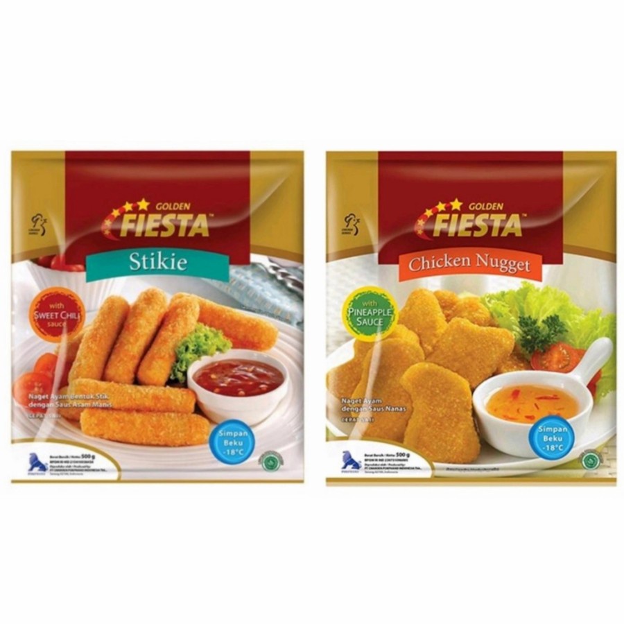 

GOLDEN FIESTA NUGGET | STIKIE 500g (nuget/naget/stiki)