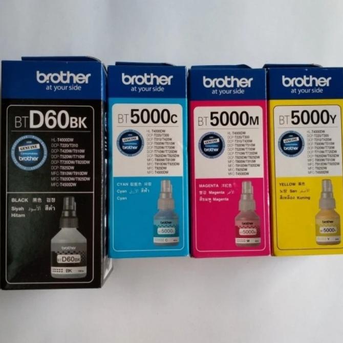 

Tinta brother BTD60BK dan BT5000 1 set Ori Murah