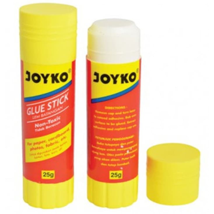 

Lem Joyko Glue Stick Lem Kertas 25 Gram 25Gram 25 Gr 25Gr