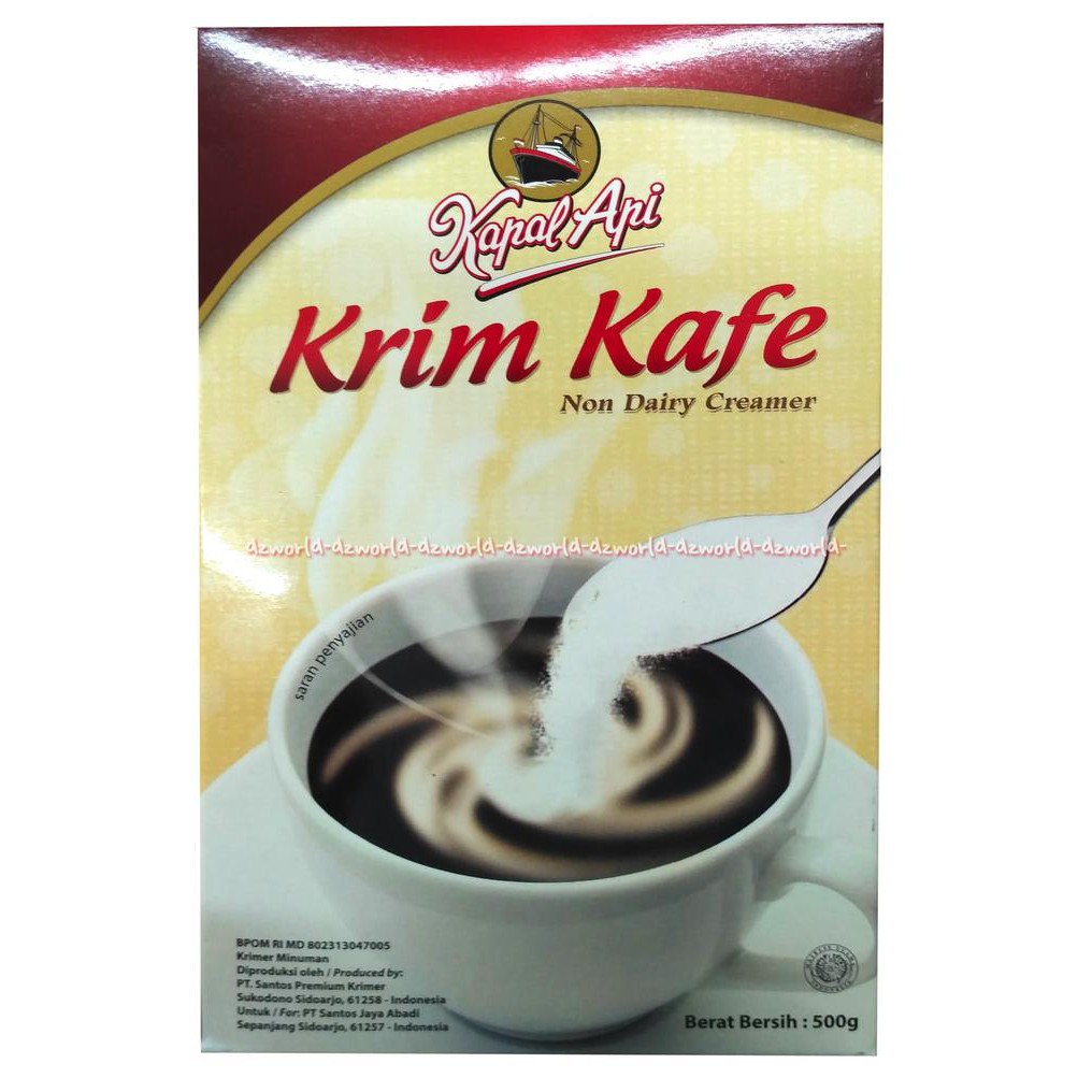 

PROMO ENAK Kapal Api Krim Kafe Non Dairi Creamer Krimer Kofi 500gr Terlaris