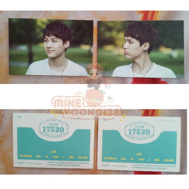 BTS Yoongi/Suga 2nd muster 17520