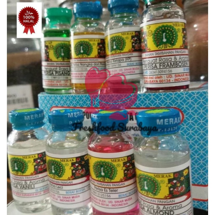 

❤️Freshfood❤️Perisa cap merak aneka varian