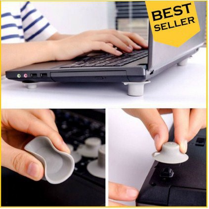 Karet Pengganjal Laptop - Cool Feet Notebook penyangga laptop/dudukan