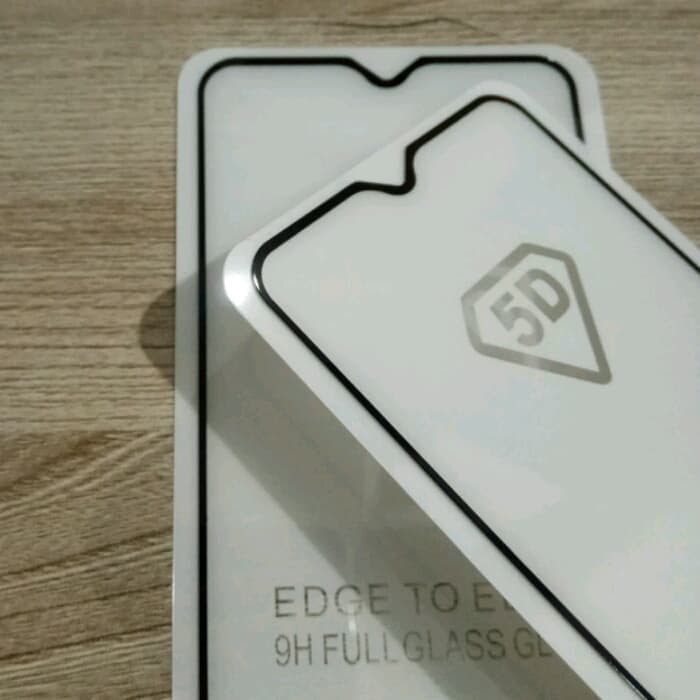 Tempered Glass Full Cover 5D Oppo F9 A3S A7 F11 Pro A5 A9 A91 A12 A31 A52 A53 A33 A5S F5 A11K A55 A95 A76 A17 A57 A77S