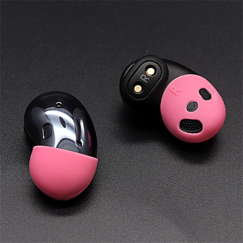 TOP Earbuds Silikon Cover Colorful Pelindung Lengan Warna Permen Ear pads Case Untuk Samsung Galaxy Buds Live